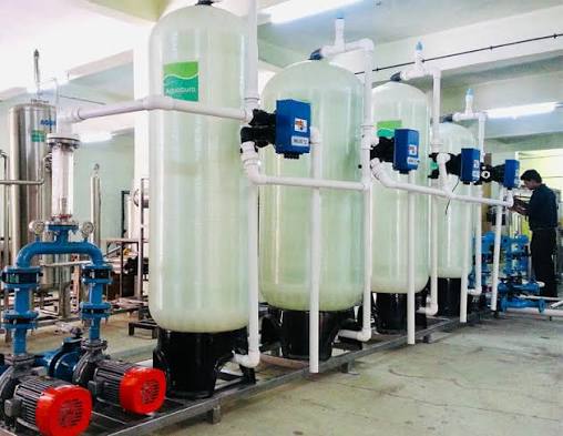DM water plant demineralization system by GK Envirotech